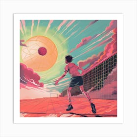 Volley Ball 1 Art Print