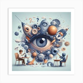 Eye Of The Universe Art Print