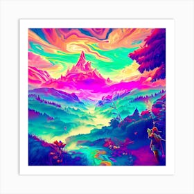 Dreamscape Horizon Art Print