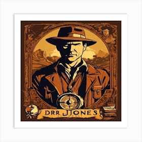 Dr Jones Art Print