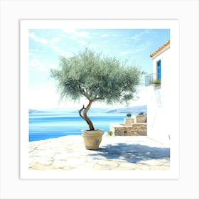 Mediterranean Serenity Art Print