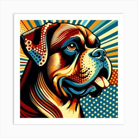 Boxer Dog 1 Art Print