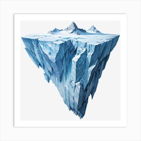 Iceberg 3 Art Print