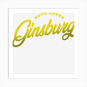 Ruth Bader Ginsburg Art Print