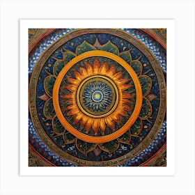 Mandala 4 Art Print