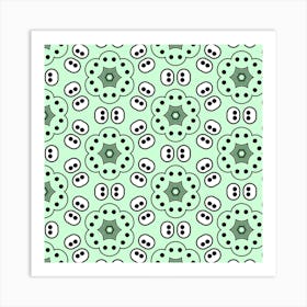 Background Texture Dots Pattern Art Print