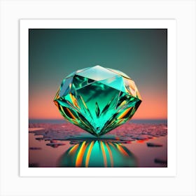 Emerald 1 Art Print