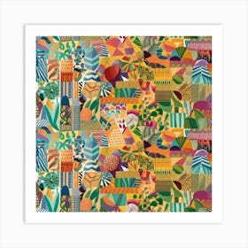 Abstract Pattern 2 Art Print