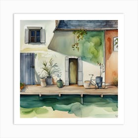 Annecy Art Print