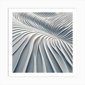 Abstract Wave Pattern 3 Art Print