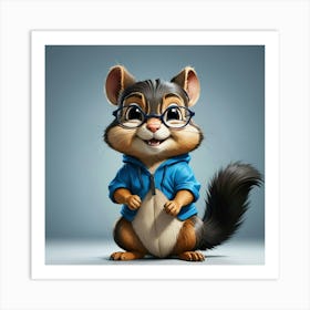 Alvin And The Chipmunks 14 Art Print