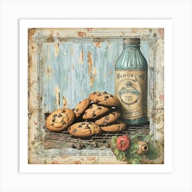 Chocolate Chip Cookies 1 Art Print