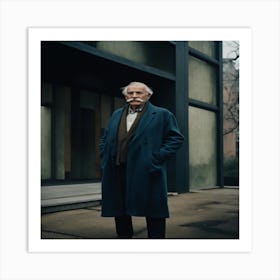 Man In A Coat Art Print