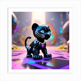 Black Panther 4 1 Art Print