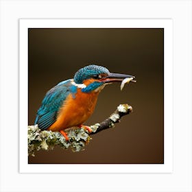 Kingfisher Art Print