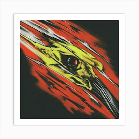 Abstract -Crawl Art Print