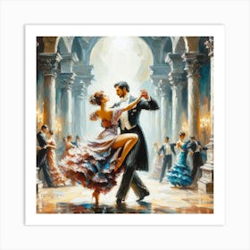 Ballroom Dance Art Print