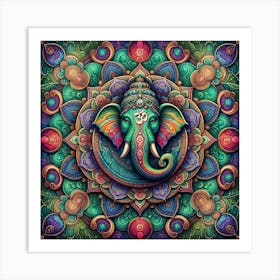 Ganesha 35 Art Print