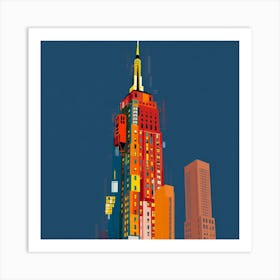 Empire State Building Art Print