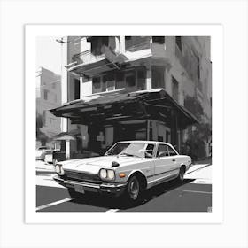 Toyota Celica 2 Art Print