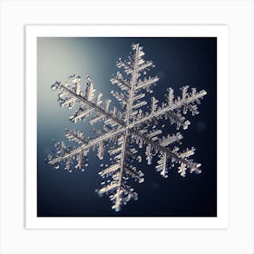 Snowflake Art Print