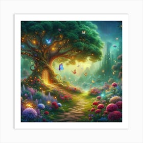 Fairy Garden 3 Art Print