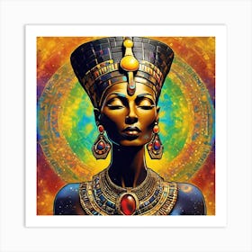 Divine Melanin Queen 444 Art Print