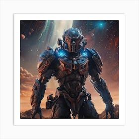 Celestial Sentinel Art Print