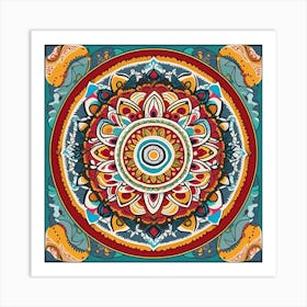 Mandala 4 Art Print