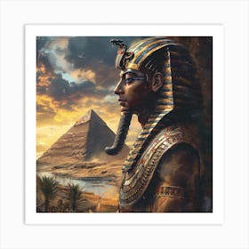 Egyptian Pharaoh Art Print