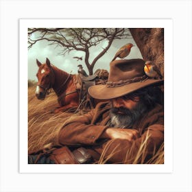 Wild West Art Print