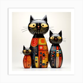 Feline Decor Art Print