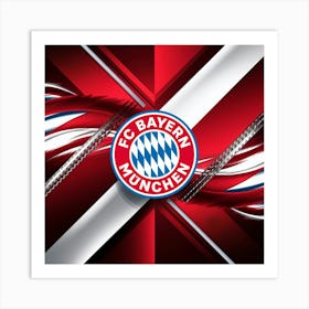 FC Bayern München Logo Wall Art 15 Art Print