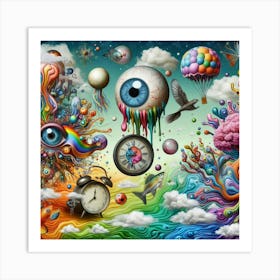 Psychedelic Art Art Print