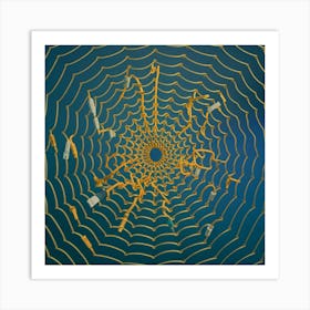 Spider Web Art Print