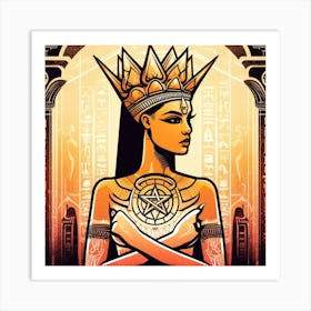 Egyptian Queen Art Print