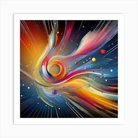 Abstract Painting 45 Art Print