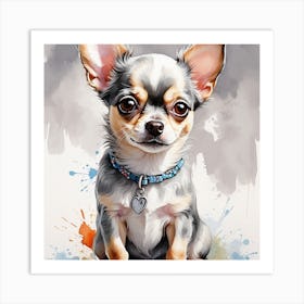 Chihuahua,wall art Art Print