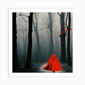 Red Riding Hood 3 Art Print
