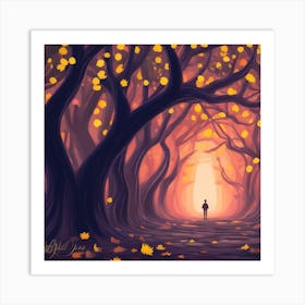 Autumn Forest Art Print