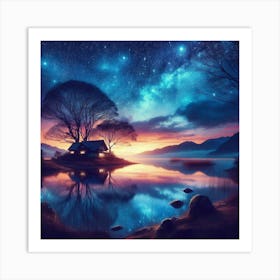 Starry Night 2 Art Print