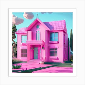 Barbie Dream House (622) Art Print