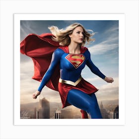 Supergirl 13 Art Print