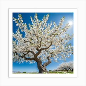 Capture The Magic Of Cherry Blossoms 1 Art Print