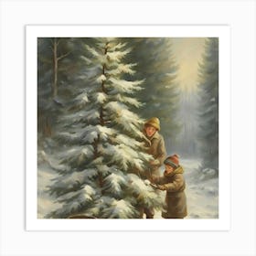 Christmas Tree 1 Art Print