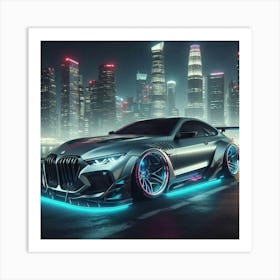 Futuristic Bmw M8 Art Print