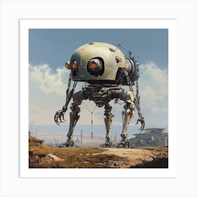 Igiracer Robots Were Actually Here Long Before Humans High Deta D5ba9dea 6b54 48b2 A542 64479c1adf4e Art Print