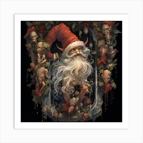 Santa Claus 3 Art Print