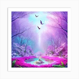 Fairytale Landscape 2 Art Print