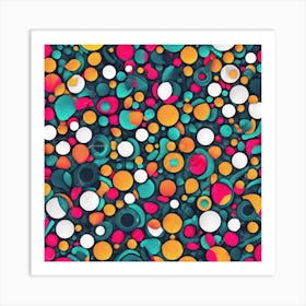 Abstract Circles Art Print